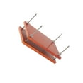 thumbnail image 4 of serony Wooden Book Press DIY Bookbinding Binding Press for Desktop Home Office Tags, 4 of 6