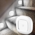 thumbnail image 2 of Luz De Techo Con Sensor De Movimiento Con 30 Piezas Led Accesorio De Iluminación De Movimiento Inalámbrico Lámpara De Techo Led Lámpara De Techo Con Pilas Para Pasillo Cocina Dormitorio, Luz Blanca Muyoka Hogar, 2 of 7