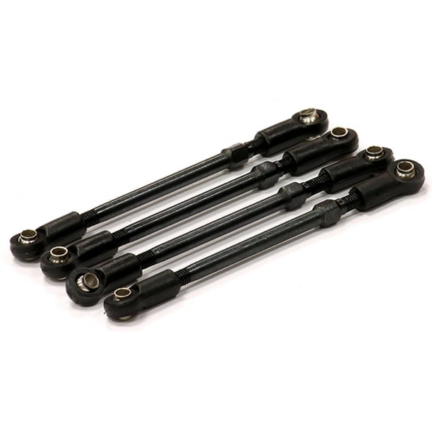 Integy RC Toy Model Hopups T3487 Front & Rear Turnbuckle Pushrods (4
