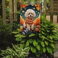 thumbnail image 2 of Carolines Treasures DAC1063GF 15.5 x 11.25 in. Poodle Fall Garden Flag, 2 of 5