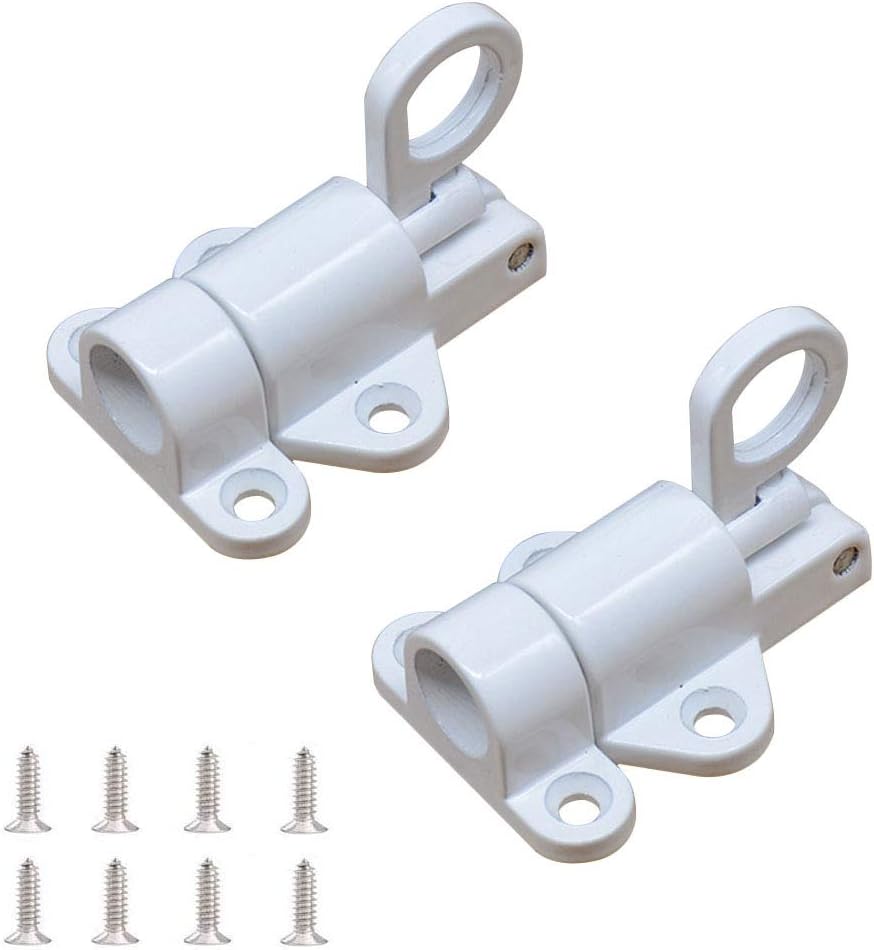 Frusde 2pcs SelfClosing Latches, Spring Door Lock Resilient Bolt Latch
