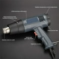 thumbnail image 4 of 220V Advanced Hot Air Gun LED Display Shrink Wrapping Thermal Power Tool Hair Dryer Thermoregulator for soldering repair tool, 4 of 7