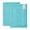 AQUAMIST, variant on Feather and Stitch New York Modern Solid Print Granite Green 100% Premium Ring-Spun Long-Staple Cotton Bath Mats, 30" x 21", Fade Resistant (2 Count)