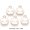 Cloud #02, variant on Rainbow Cloud Pendant Colorful Enamel Charms Assorted Alloy Metal Jewelry-Rainbow #03 - Golden Tone-100 pieces
