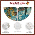 thumbnail image 3 of Haiem Impressionist Village Sky Pattern Christmas Tree Skirt Merry Christmas Party Christmas Tree Decoration,New Year Decorations-48", 3 of 6