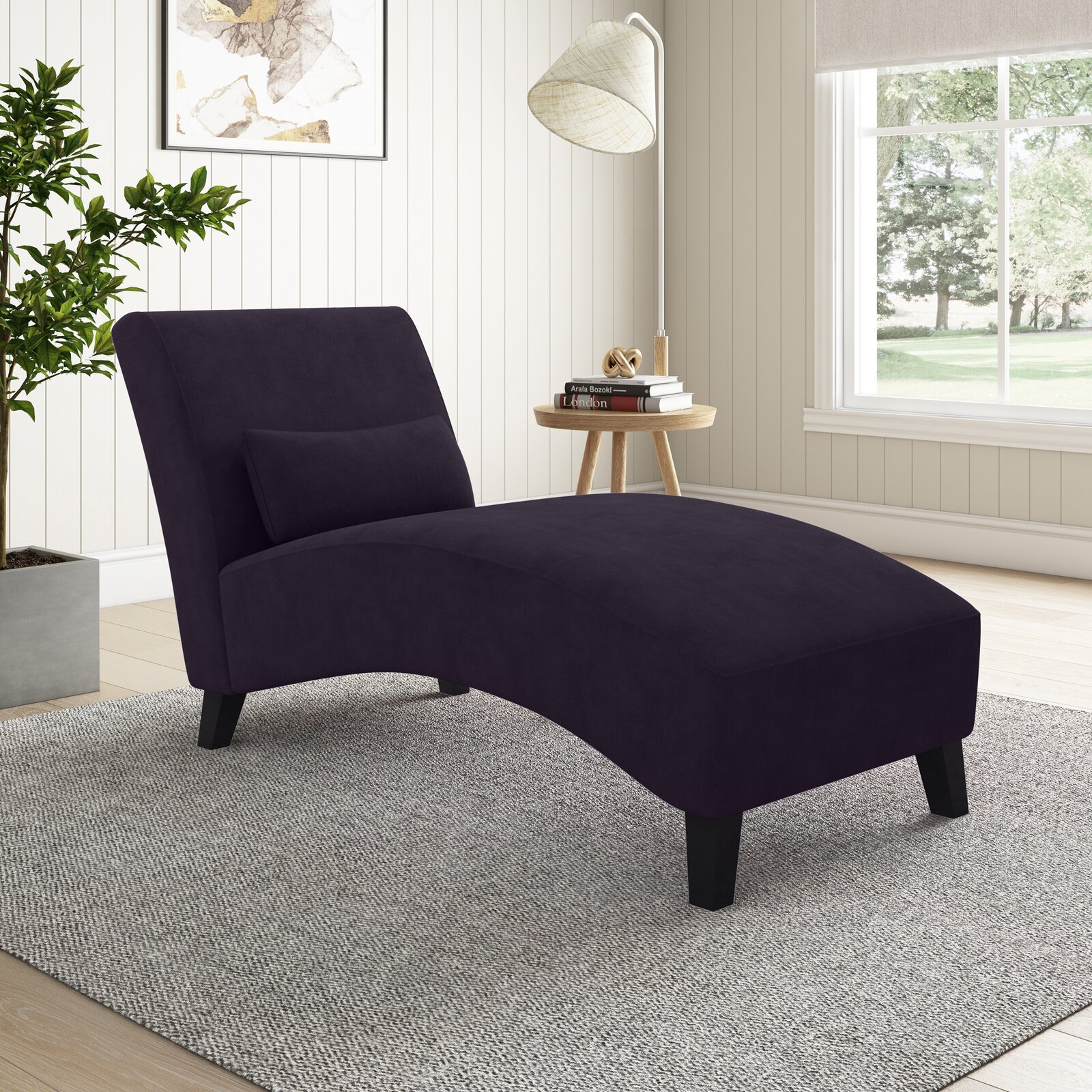 Braemar Armless Chaise Lounge, Weight Capacity: 300 lb., : 32.5'' H x 26.75'' W x 61'' L - image 3 of 5
