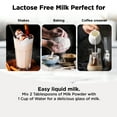 thumbnail image 7 of Healthier Comforts Lactose Free Skim Milk Powder 21oz | High Protein, Fat Free, Non-GMO, Kosher, Gluten Free, No Fillers | Baking, Coffee Creamer, Shakes, 7 of 7
