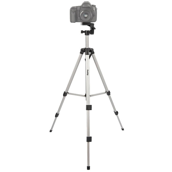 Trípode para cámara fotográfica, altura 51.6 cm - 136 cm, compatible con Nikon, Canon, Sony, cabezal
