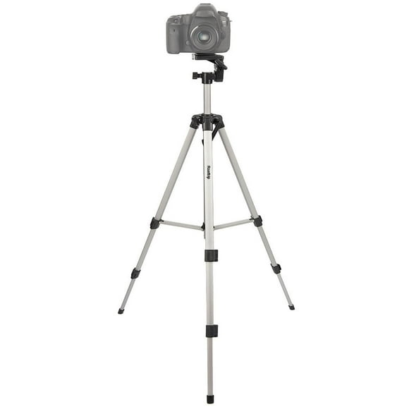 Trípode para cámara fotográfica, altura 51.6 cm - 136 cm, compatible con Nikon, Canon, Sony, cabezal