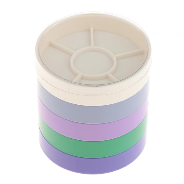 Ruiboury Boîte de Rangement pour Pièces de Montre Outils de Montre Accessoires Artisanat Carré Rond