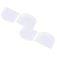 thumbnail image 1 of Oleegame 2PC Kitchen Utensils Set Plastic D Shaped Flour Bread Cake Dough Scraper Cutter Clear White 2pcs White, 1 of 5
