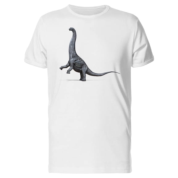 Realistic Alamosaurus Image Tee Men's -Image by Shutterstock