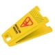 thumbnail image 3 of Señal de advertencia en miniatura, mini señal de precaución para suelo, aviso de plástico amarillo, accesorios para casa de muñecas, jardín de hadas, suministros para dioramas, 3 of 7