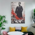 thumbnail image 6 of Joseph Stalin Military Propaganda Poster Room Aesthetic Poster Print Art Wall Painting Canvas Posters Gifts Modern Bedroom Decor 20x30inch(50x75cm), 6 of 6