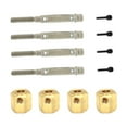 thumbnail image 1 of Combinador de hexágonos para ruedas de coche RC, mantenimiento, reparación, accesorios de montaje, repuestos metálicos, adaptador hexagonal, reemplazo 4x4 tiene eje de salida, 1 of 8
