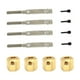 thumbnail image 1 of Componentes del combinador de hexágonos de rueda de coche RC Mantenimiento Reparación Accesorios de montaje 4x4 tiene eje de salida, 1 of 8