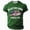 #01-Green, variant on Men's 250th Anniversary Usa Shirt 250 Anniversary Usa Flag Independence Day Freedom T-Shirt Breathable Loose Fit America Pullover Streetwear