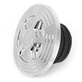thumbnail image 3 of Motorcycle Aluminum Oil Cap Fuel Gas Tank Vented Decorative Cover Fit for XLSilver, 3 of 7