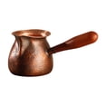thumbnail image 2 of Tetera de cobre, tetera de kungfu, tetera china hecha a mano para ceremonias de té, tetera de agua caliente, dispensador de té para acampar y picnic, 2 of 9