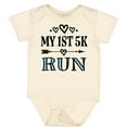 thumbnail image 3 of Inktastic 1st 5K Race Running Fitness Girls Baby Bodysuit, 3 of 5