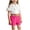 Hot Pink, variant on Summer Girls Short Sleeve Round-Neck Blouses Off Shoulder Ruffle Sleeveless Top Shorts Matching Belt 3 Piece Outfit for Girls Aged 2-8 Log