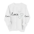 thumbnail image 2 of Ailaofu Womens Casual Crewneck Sweatshirt Long Sleeve Tops Cute Pullover Loose Fit, 2 of 6