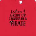 thumbnail image 3 of Inktastic Pirate Future Childs Baby Sweatshirt, 3 of 4