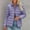 Purple, variant on Zedker Women's Lightweight Long-Sleeve Water-Resistant Packable Puffer Jacket,Plus Size Black XXL