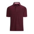 thumbnail image 3 of Men's Shirt Button Short Sleeve Casual Solid Top for Everyday Everyday Weekend Wear Lightweight Breathable Summer, 3 of 3