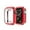 Red, variant on Allytechgroup Apple Watch Case 41mm iWatch Series 9 8 7, TPU Anti-Scratch Slim Fit Shockproof Bumper Case Cover for Apple Watch 41mm Series 9 8 7, Gray
