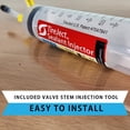 thumbnail image 2 of TireJect Off-Road Tubeless Tire Sealant Kit: Fix a Flat Tire & Prevent Flat Tires, Seal Punctures Leaks Dry Rot Thorns Nails Screws, tire repair slime, puncture tire sealer (40oz, 4-Tire Value Pack), 2 of 7