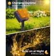 thumbnail image 2 of Guirnalda de luces solares Bitjam 147 pies 450 LED 8 modos IP65, 2 of 7