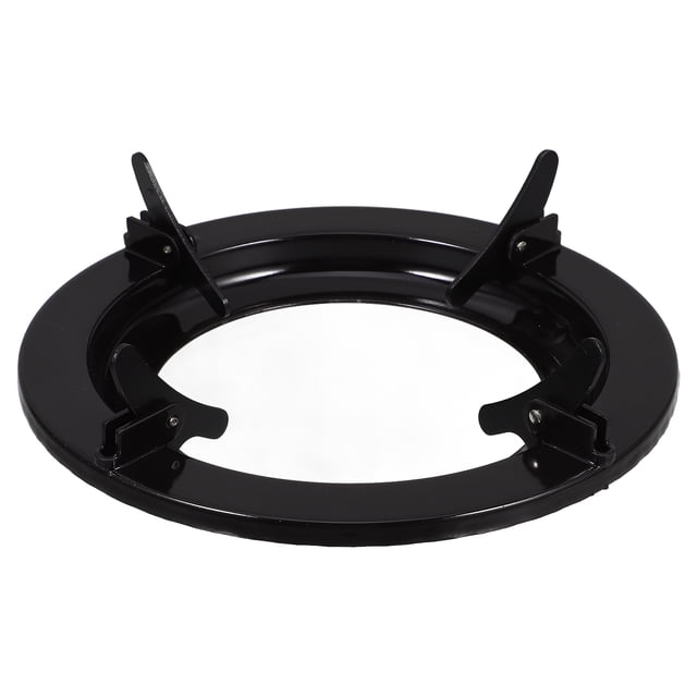 KALLORY Anillo Soporte Para Wok En De Gas Color Negro Adecuado Para En Fogón Portátil Y Camping