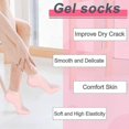 thumbnail image 3 of 3 Pairs Silicone Gel Moisturizing Socks, Anti-slip Gel Socks, High Elastic Moisturizing Socks, Foot Anti-cracking, 3 of 5