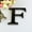 F, variant on Wall Stickers 3D Letters Home Mural Acrylic Decals DIY Art Wall Décor for Spaces
