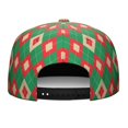 thumbnail image 4 of Custom Christmas Printed Flat Baseball Cap – Adjustable Snapback Hat with Flat Bill, Breathable and Durable, Personalized Design for Sports, Travel & Daily Wear, 4 of 6