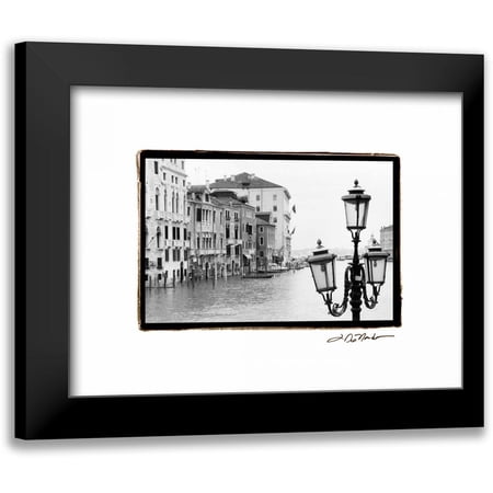 DeNardo, Laura 14x12 Black Modern Framed Museum Art Print Titled - Waterways of Venice XI