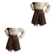 thumbnail image 4 of Jumpingount Pantalones cortos de pierna ancha de verano para mujer, para fiesta, banquete, senderismo, viajes, pantalones de cintura alta, ropa de Type1 NO1, 4 of 4