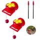 thumbnail image 5 of Methold Paquete de 2 ventosas, accesorios de jardín de fácil agarre, artesanía, comedero de colibrí, estante, suministros para mascotas, herramienta Juguetes para pájaros Methold PT002156-00, 5 of 5