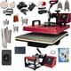 thumbnail image 1 of Combo 17 En 1 EV Technologies plancha sublimacion color roja y 150 articulos, 1 of 8