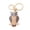 Black, variant on Keychain Pendant 3D Cartoon Owl Design Sparkling Rhinestones Inlaid Enamel Wings Key Chain with Lobster Clasp Key Ring Bags Accessories
