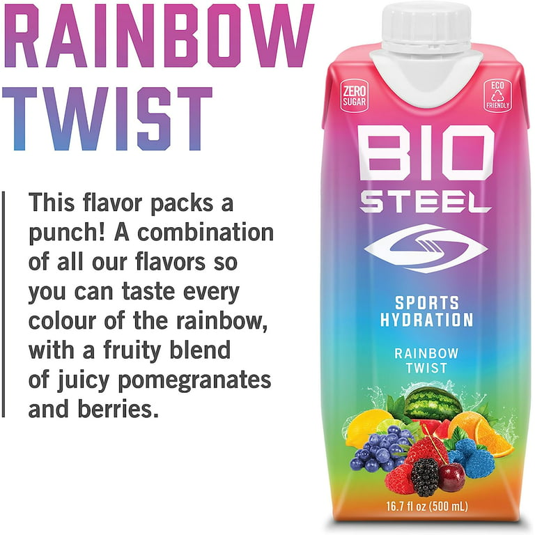 BioSteel Rainbow Twist Sports Drink, 16.7 fl oz - Kroger