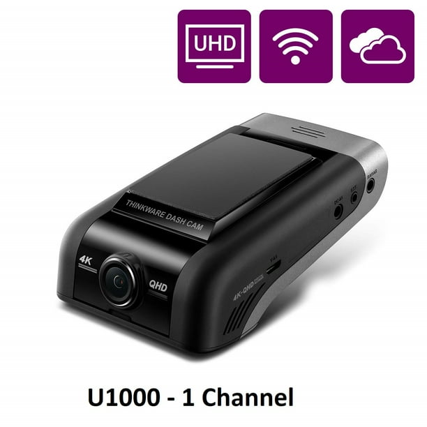 Thinkware U1000 4k Dash Cam Uhd 3840x2160 150 Wide Angle Dashboard Camera Walmart Com Walmart Com