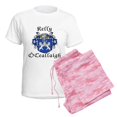 thumbnail image 6 of CafePress - Kelly In Irish & English Women's Light Pajamas - Women's Short Sleeve Print T-Shirt and Pants Light Cotton Pajama Set, 6 of 7