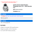 thumbnail image 2 of Ignition Starter Switch Bracket - Compatible with 1975 - 1980 Chevy P10 1976 1977 1978 1979, 2 of 2