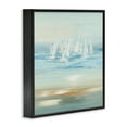thumbnail image 4 of Stupell Industries Brushed Sailboat Fleet Coastal Painting Black Framed Art Print Wall Art, 12 x 12, 4 of 10