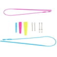 thumbnail image 1 of Juego de enhebrador fácil, herramienta de repuesto con cordón, accesorios de costura para el hogar, 9 Uds., 1 of 5