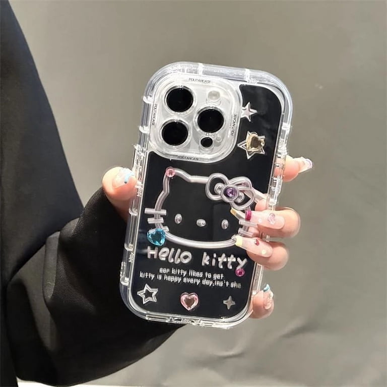 Sanrio Hello Kitty With Masonry Phone Case For Apple iPhone 15 14