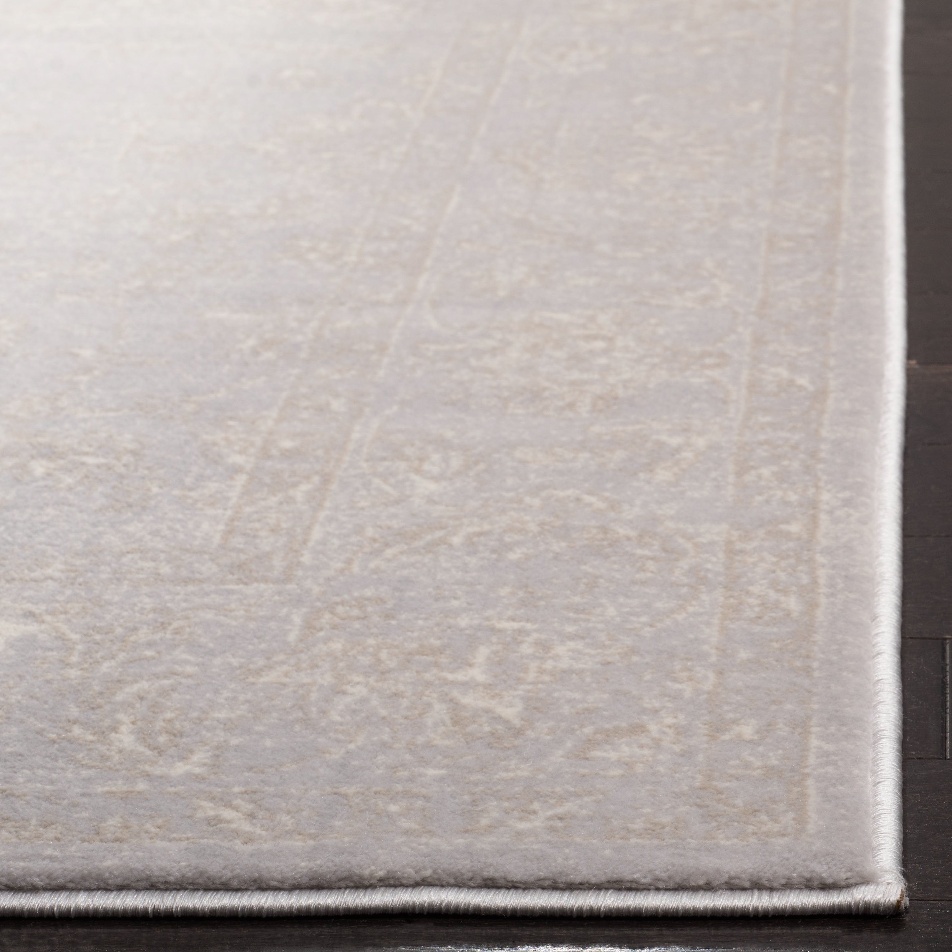 SAFAVIEH Carnegie Samantha Oriental Area Rug, Light Gray/Cream, 9' x 12'