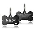 thumbnail image 6 of Personalized Engraved Dog Tags and Cat Tags, Custom Pet ID Tags, Dog Cat Puppy ID Name Collar Tag, Multiple Colors & Sizes, 6 of 6